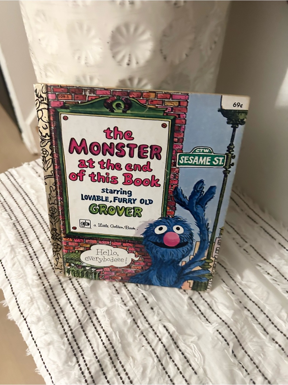 Vintage 1979 The Monster at the End of This Book Grover